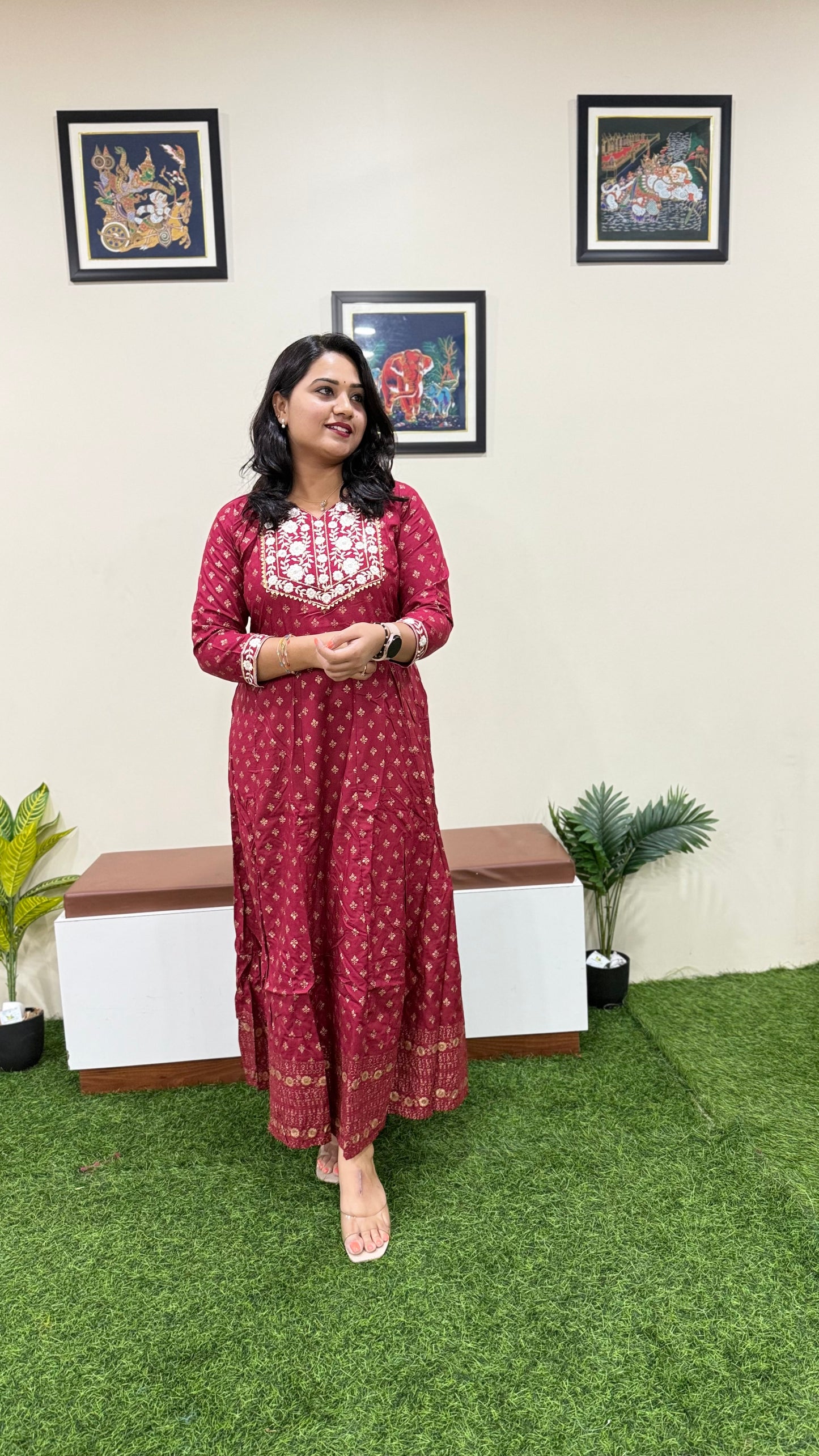 Sapphire Skyline Long Premium Gown