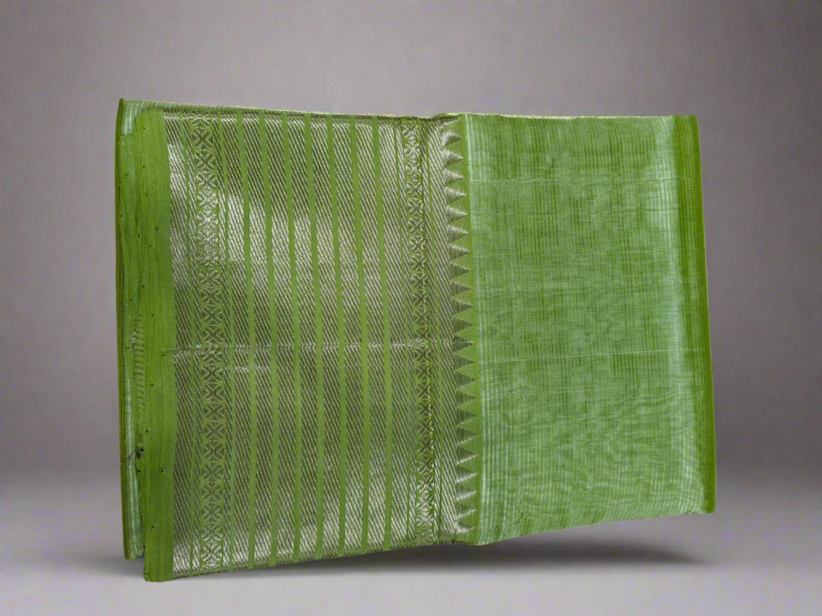 Mangalgiri semi Pattu Handloom Silk Saree with Blouse