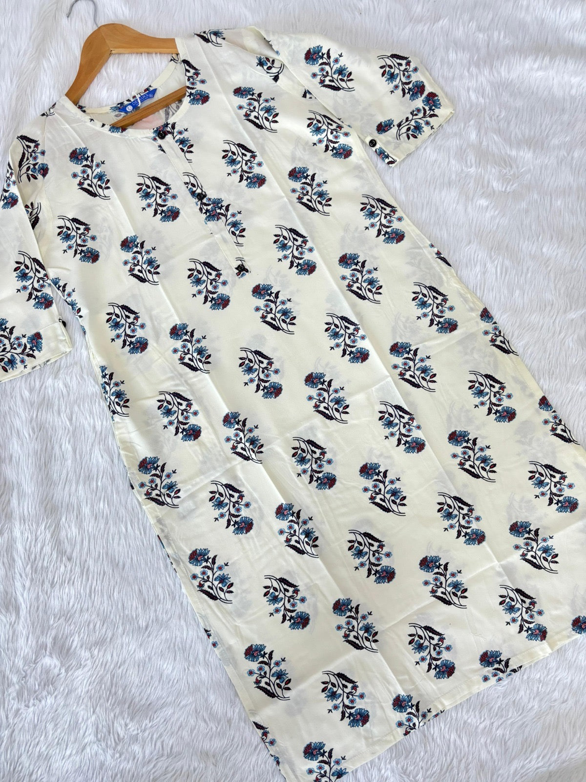 Liva Heavy Rayon Kurti for Women with 3/4th Sleeves – M to XXL