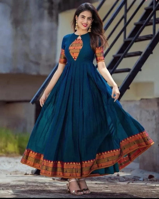 Discover the Beauty of Stunning Anarkali Gowns - Mani's Fashions