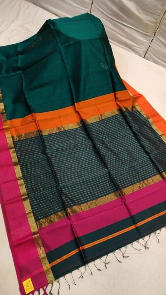 Maheshwari Silk Sarees - Mani's Fashions
