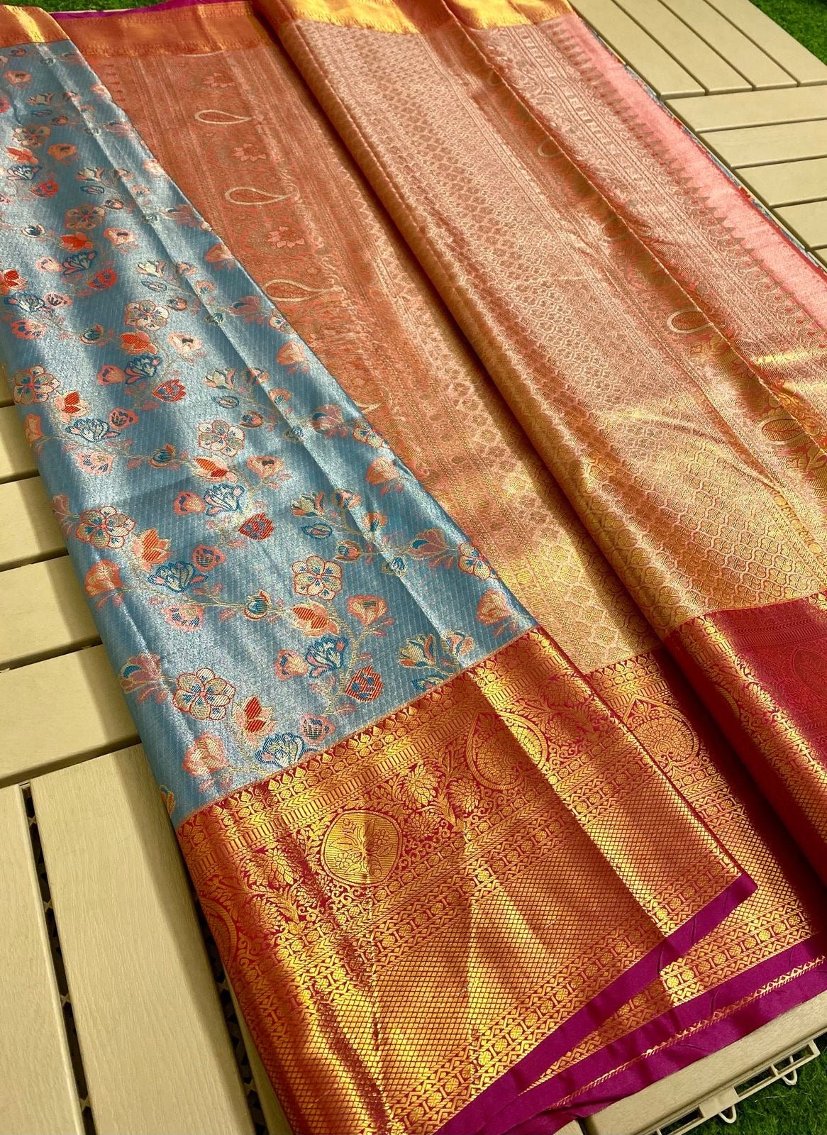 Semi Pattu Sarees – Elegant Silk Blend Sarees for Weddings & Festive Wear