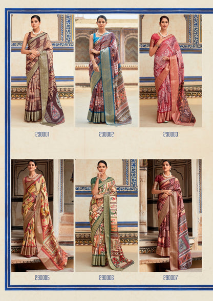 Dola Viscose Silk Saree with Exquisite Printed Design – Elegant Festive Wear for Women
