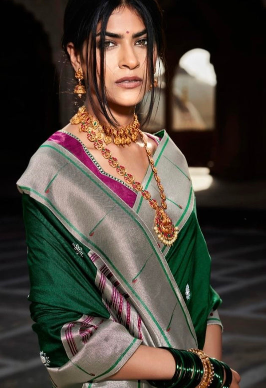 Organza Tissue Silk Saree with Embroidery or Swarovski Work and Designer Blouse – Festive and Wedding Wear for Women