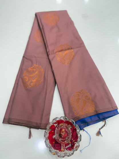 Soft Silk Sarees with Zari Work and Contrast Borders for Women – Festive and Traditional Wear