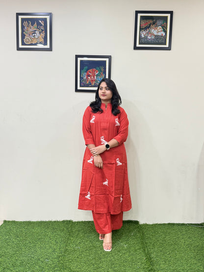 Cotton Flex Co-Ord Set with Smart Tailored Fit – Daily and Office Wear for Women (XL to 3XL)