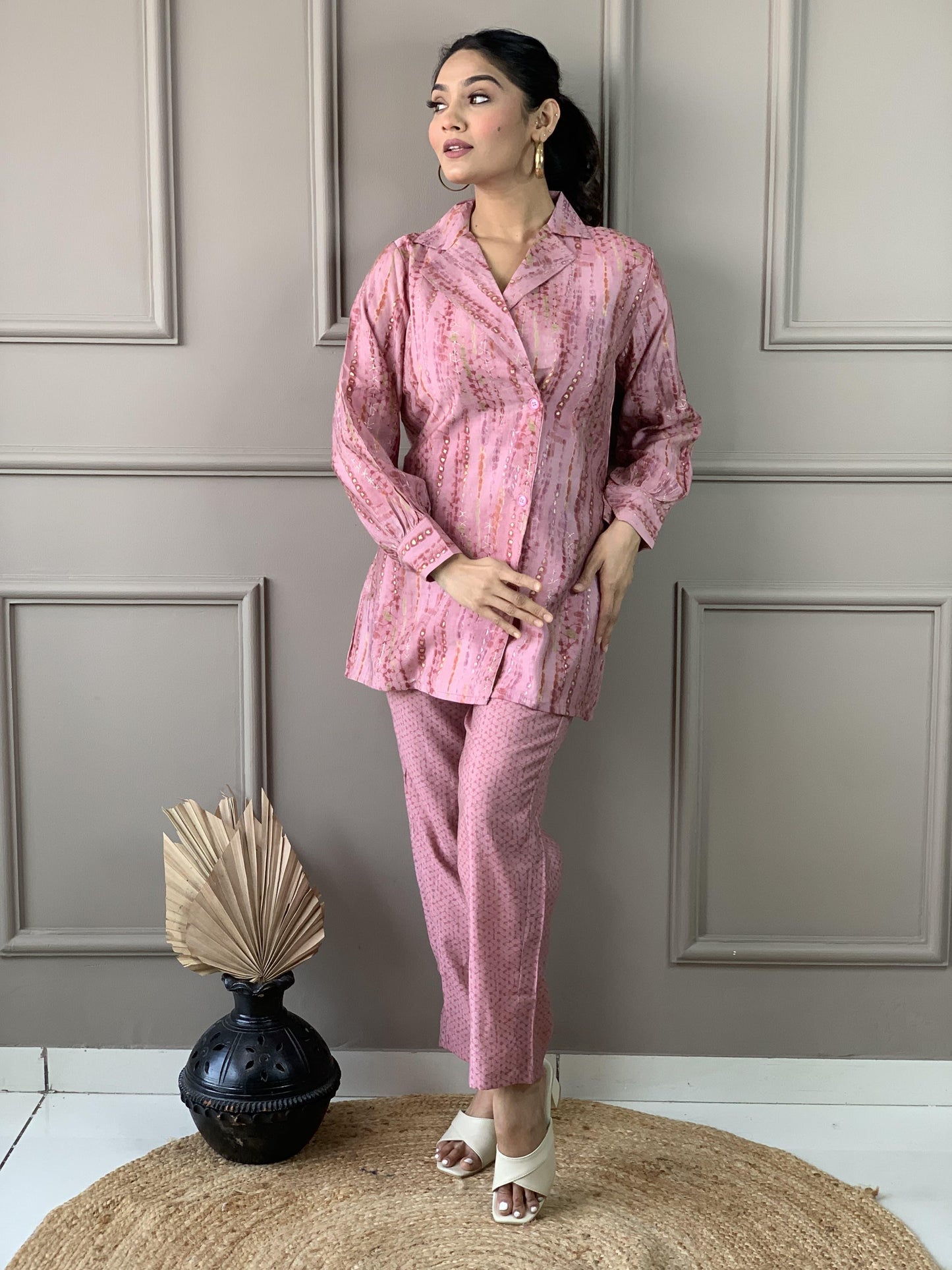 Soft Muslin Kurta Pant Set for Women – Lightweight Ethnic Wear in Elegant Shades