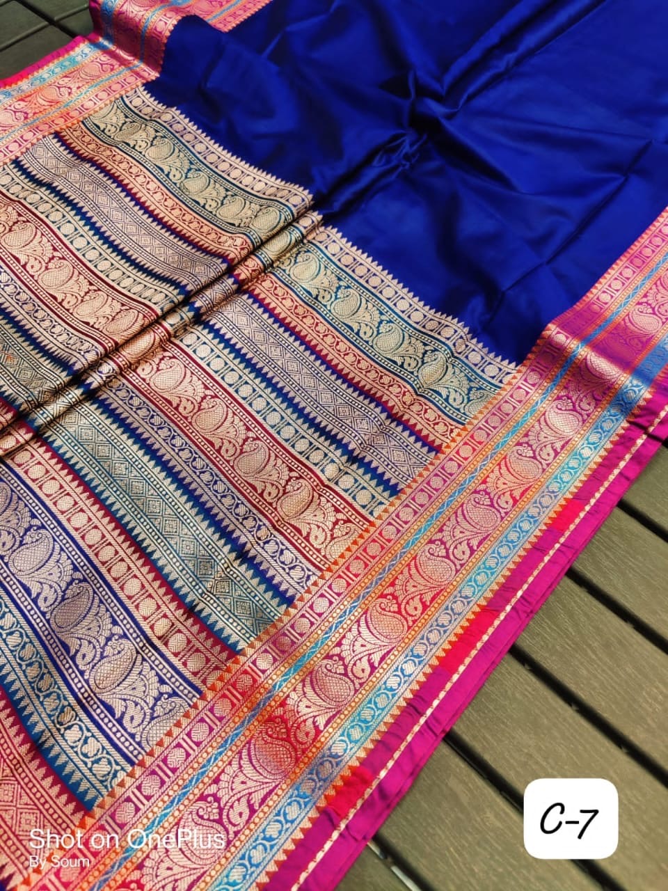 Muga Katan Saree with Brocade Blouse Piece for Women – Plain Body and Soft Drape