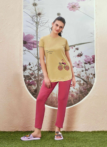 Lycra T-Shirt and Track Pants Set – Stretchable Activewear (M to 2XL)