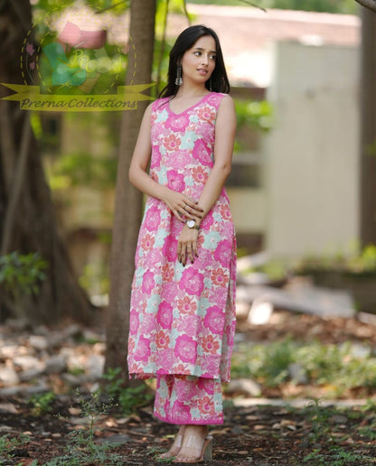 Elegant Kurti Pant Set for Women – Stylish Ethnic Wear for Daily or Festive Use – Sizes 36 to 44