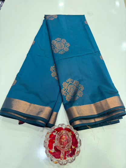 Soft Silk Sarees with Zari Work and Contrast Borders for Women – Festive and Traditional Wear