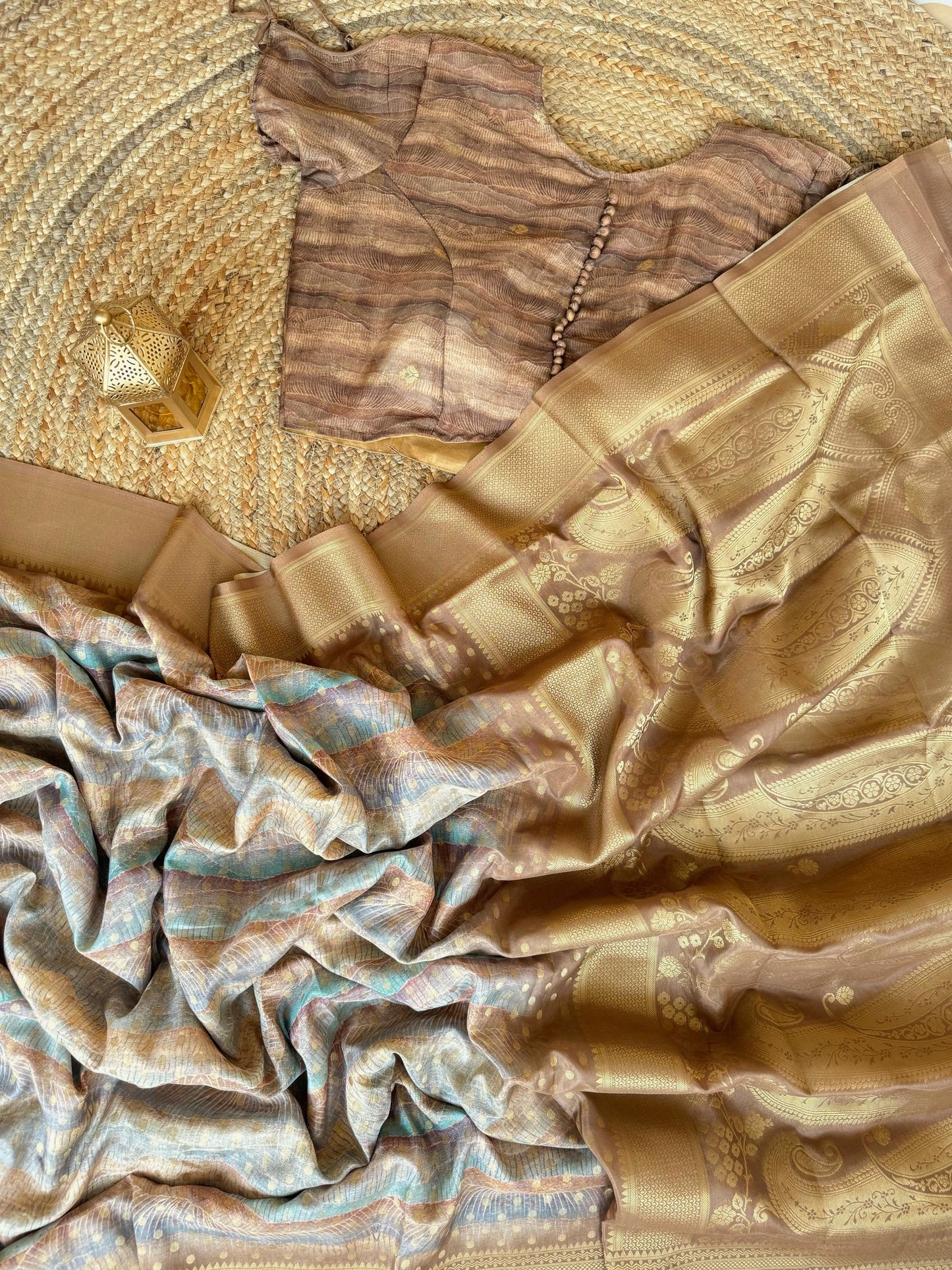 Mani’s Tissue Silk Rich Sarees