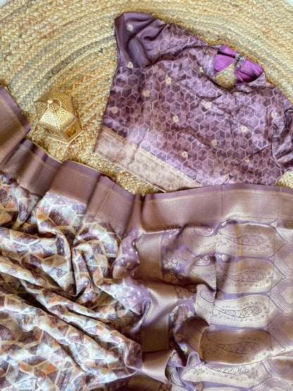 Mani’s Tissue Silk Rich Sarees