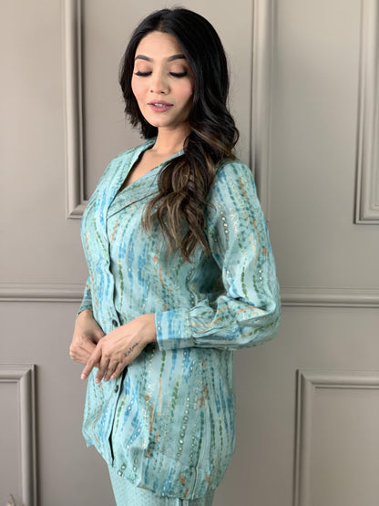 Soft Muslin Kurta Pant Set for Women – Lightweight Ethnic Wear in Elegant Shades