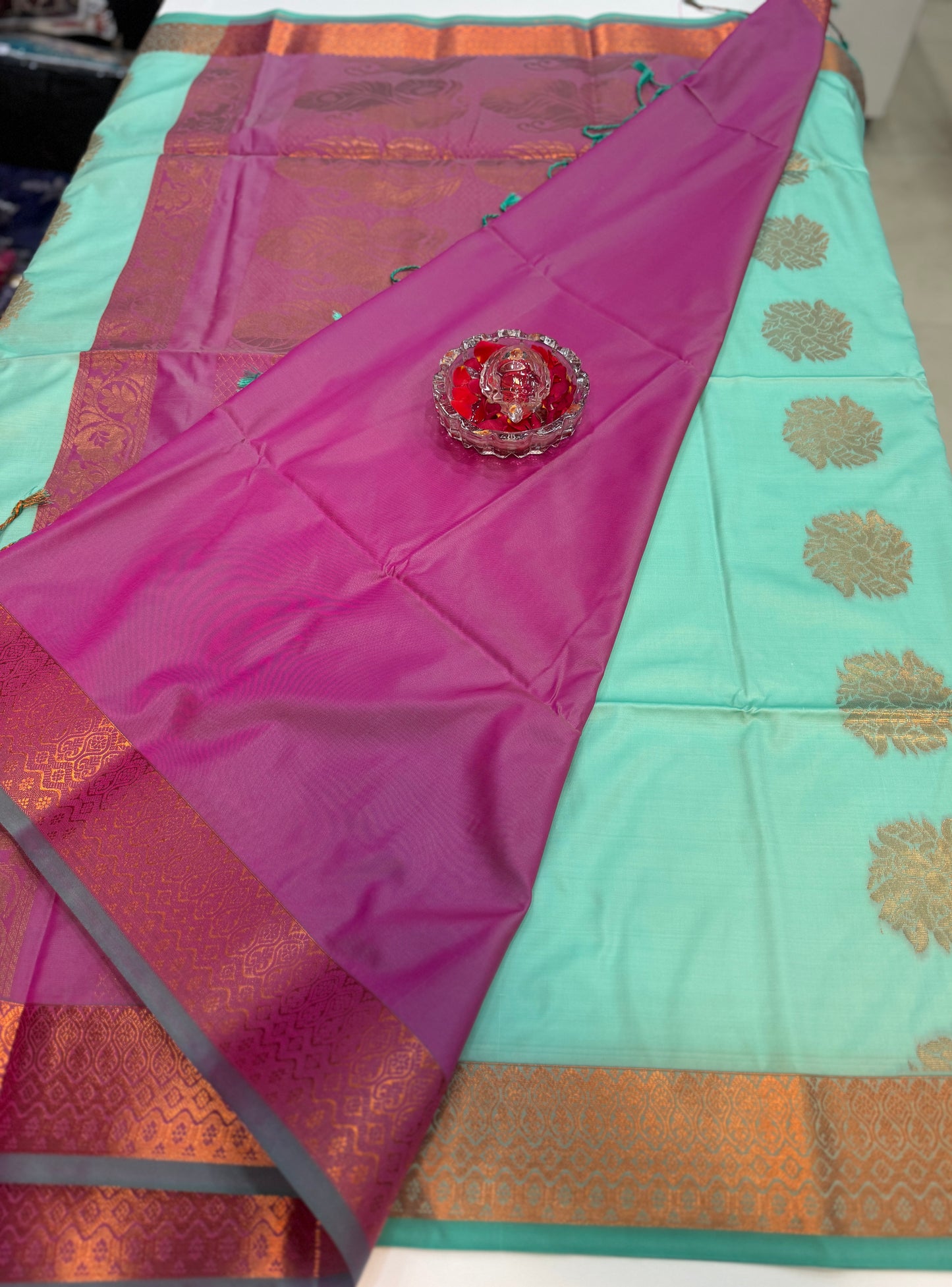 Soft Silk Sarees with Zari Work and Contrast Borders for Women – Festive and Traditional Wear