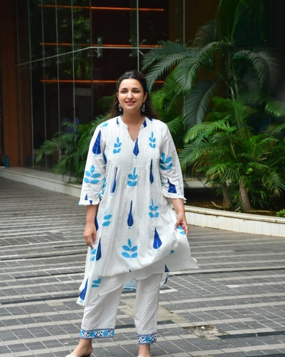 Cotton Kurti Pant Set for Women with Lining – Celebrity-Inspired Comfort Wear