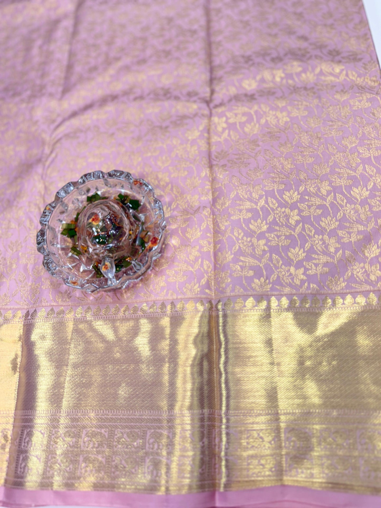 Pure Silk Handloom Brocade Saree with Zari Weaving – Bridal & Festive Collection