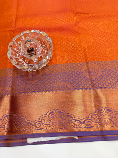 Soft Silk Saree with Traditional Zari Border and All-Over Weaving Design for Women
