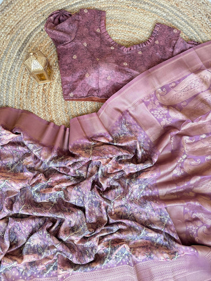 Mani’s Tissue Silk Rich Sarees