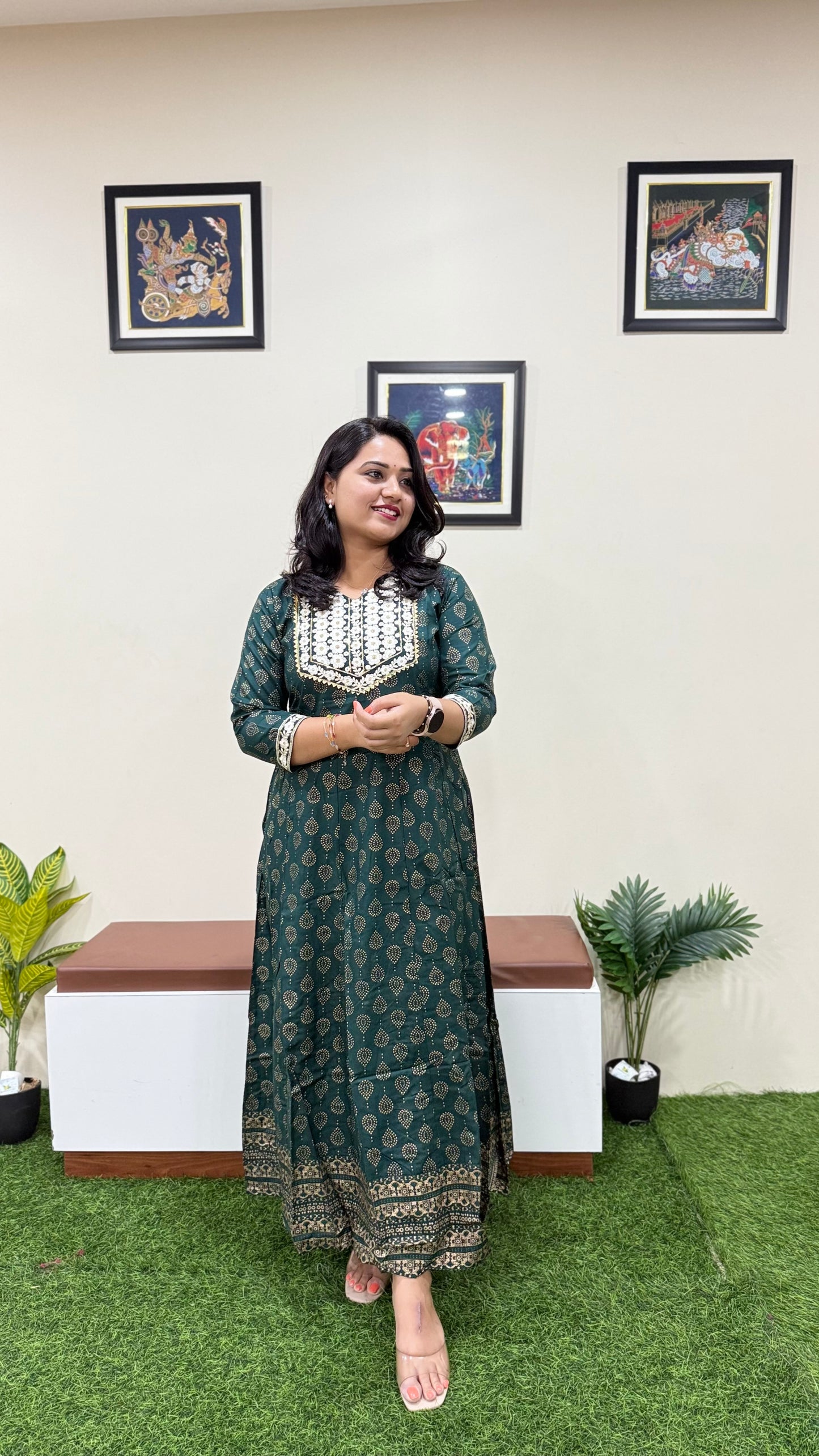 Sapphire Skyline Long Premium Gown