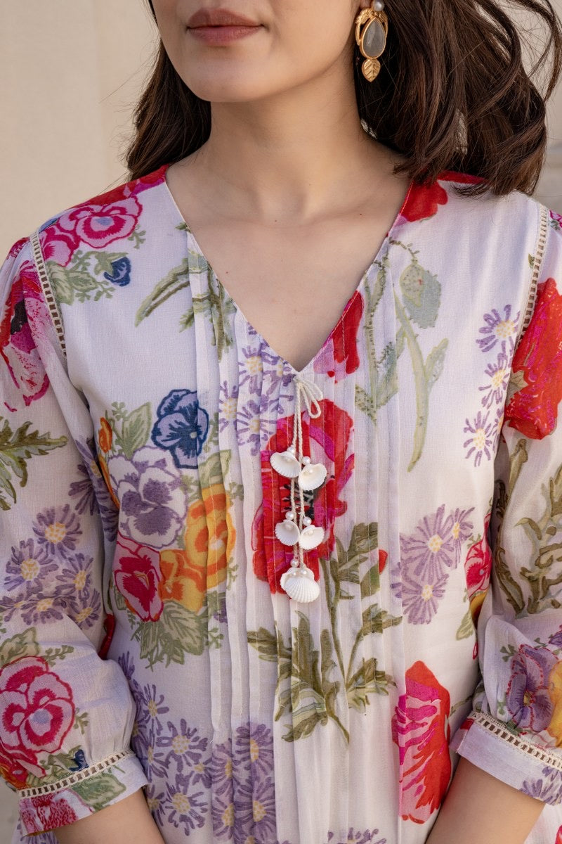 Mul Cotton Kurta Pant Set for Women – Soft Summer Wear in Breathable Fabric