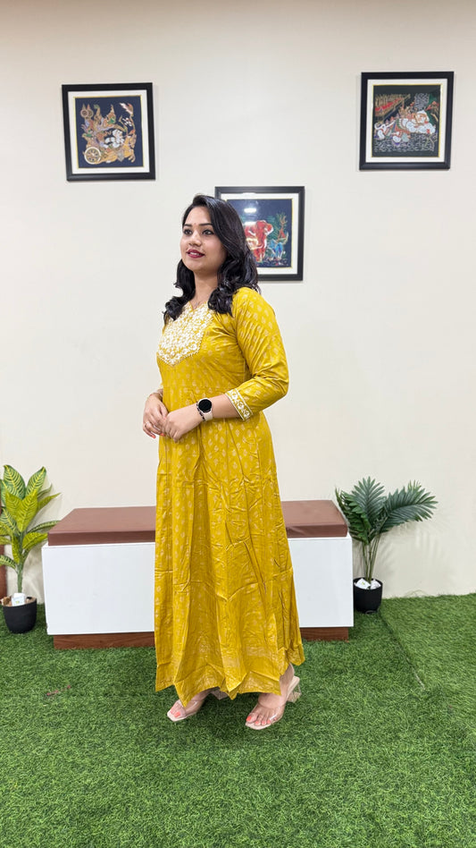 Sapphire Skyline Long Premium Gown