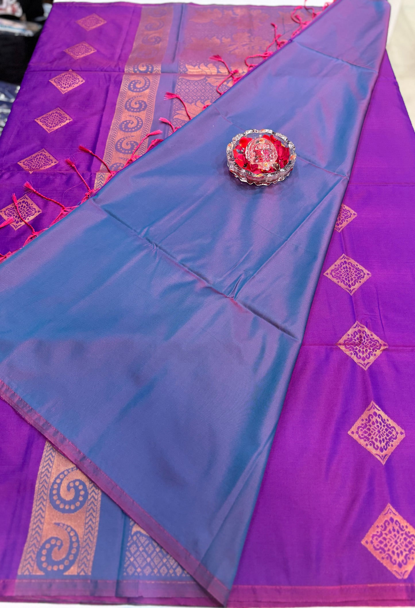 Soft Silk Sarees with Zari Work and Contrast Borders for Women – Festive and Traditional Wear