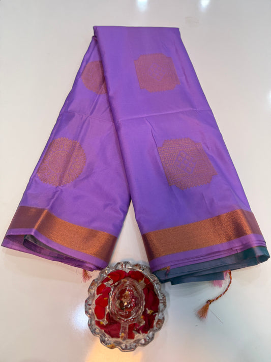 Soft Silk Sarees with Zari Work and Contrast Borders for Women – Festive and Traditional Wear