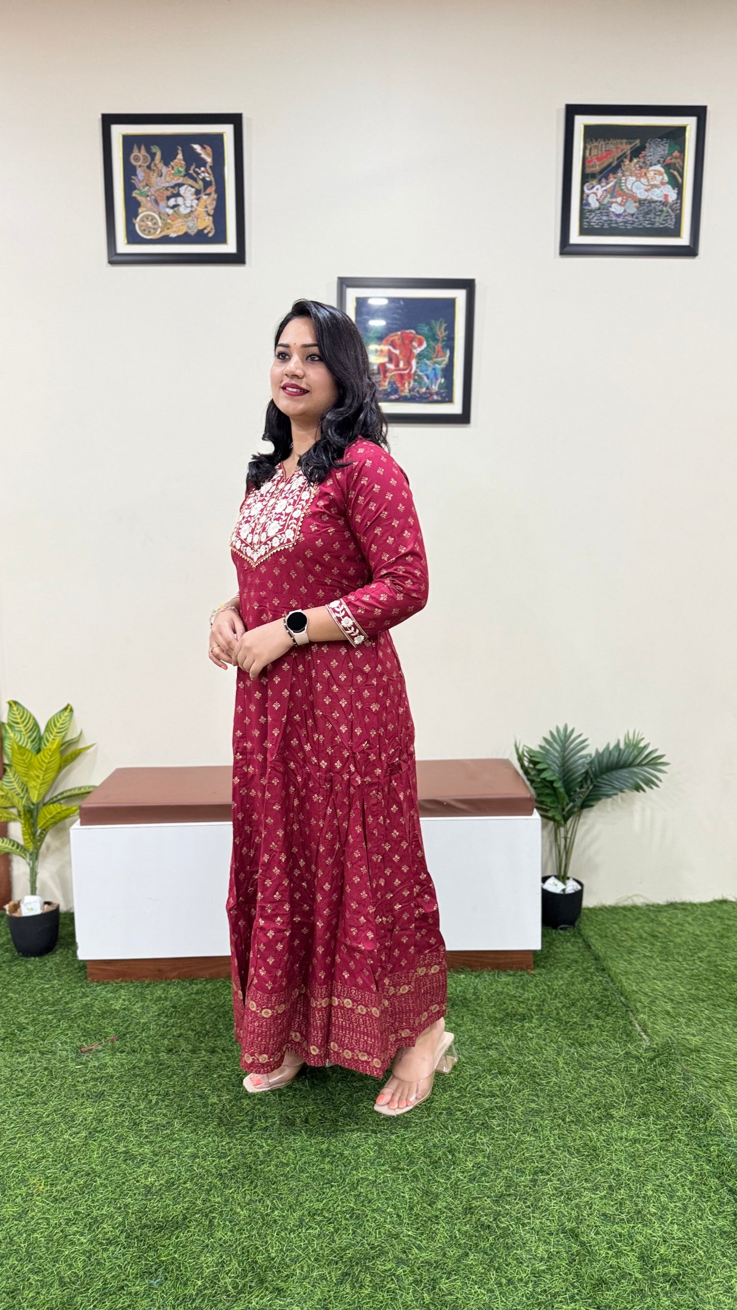 Sapphire Skyline Long Premium Gown