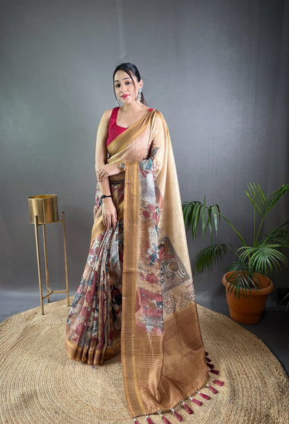 Ethereal Elegance Kashmiri Pashmina Silk