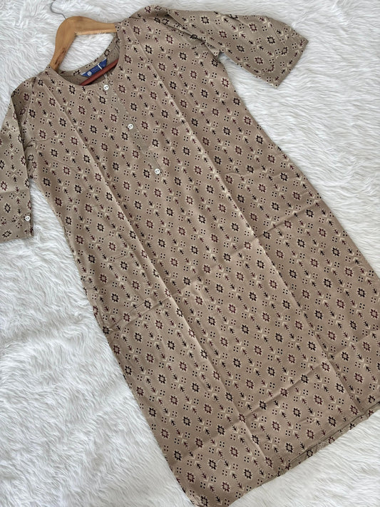 Liva Heavy Rayon Kurti for Women with 3/4th Sleeves – M to XXL