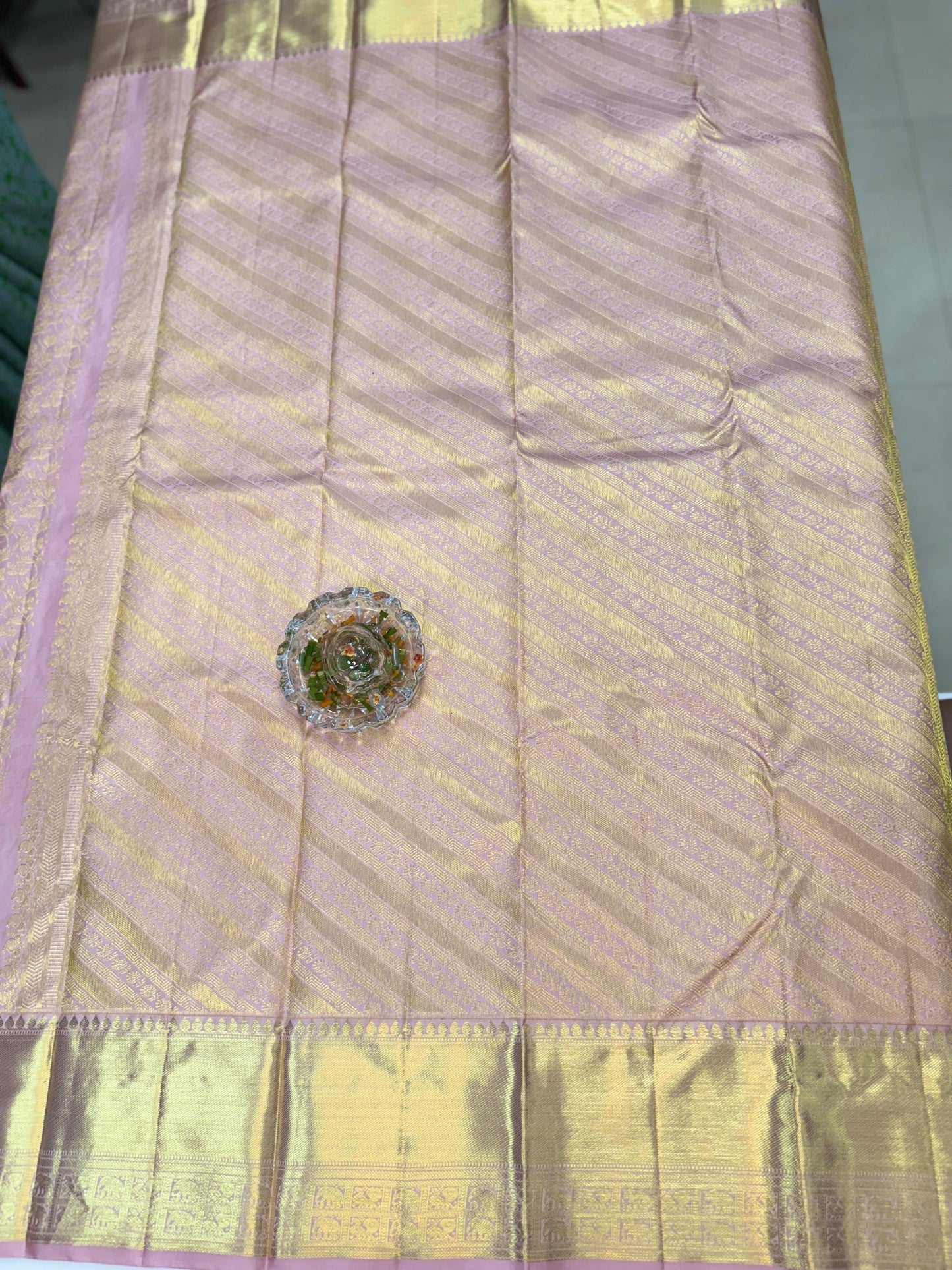 Pure Silk Handloom Brocade Saree with Zari Weaving – Bridal & Festive Collection