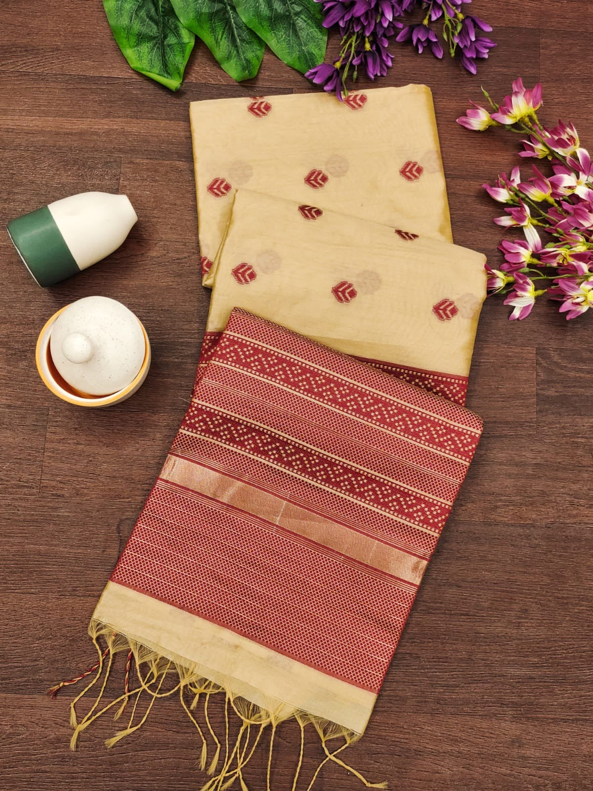 Regal Elegance Kaadi Raw Silk