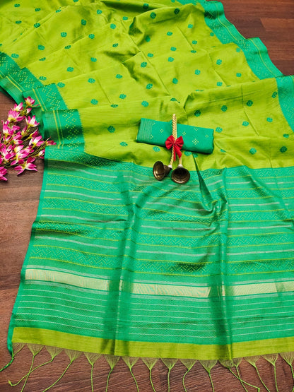 Regal Elegance Kaadi Raw Silk