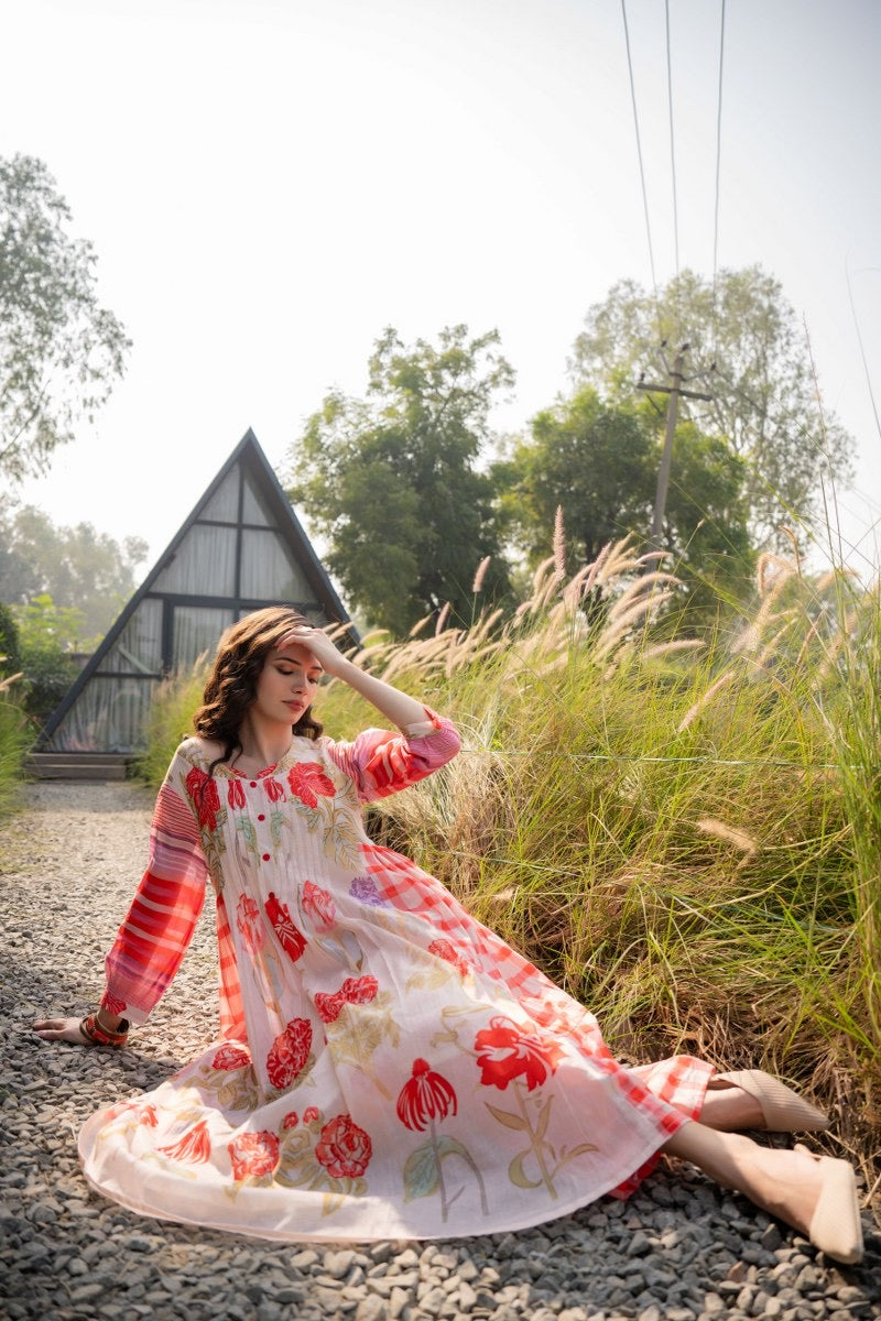 Pure Cotton Kurta Pant Set for Women – Lightweight Daily Wear