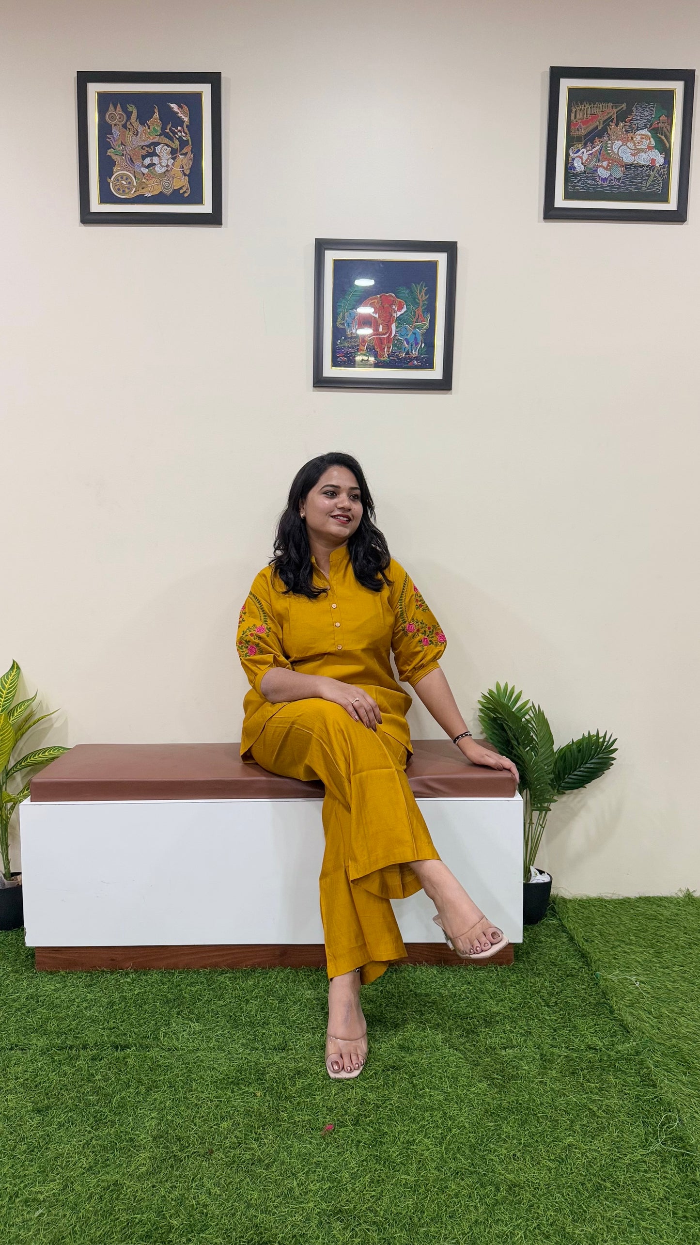 Women's Vatican Silk Co-ord Set in Rich Color Combinations – Sizes L to 3XL