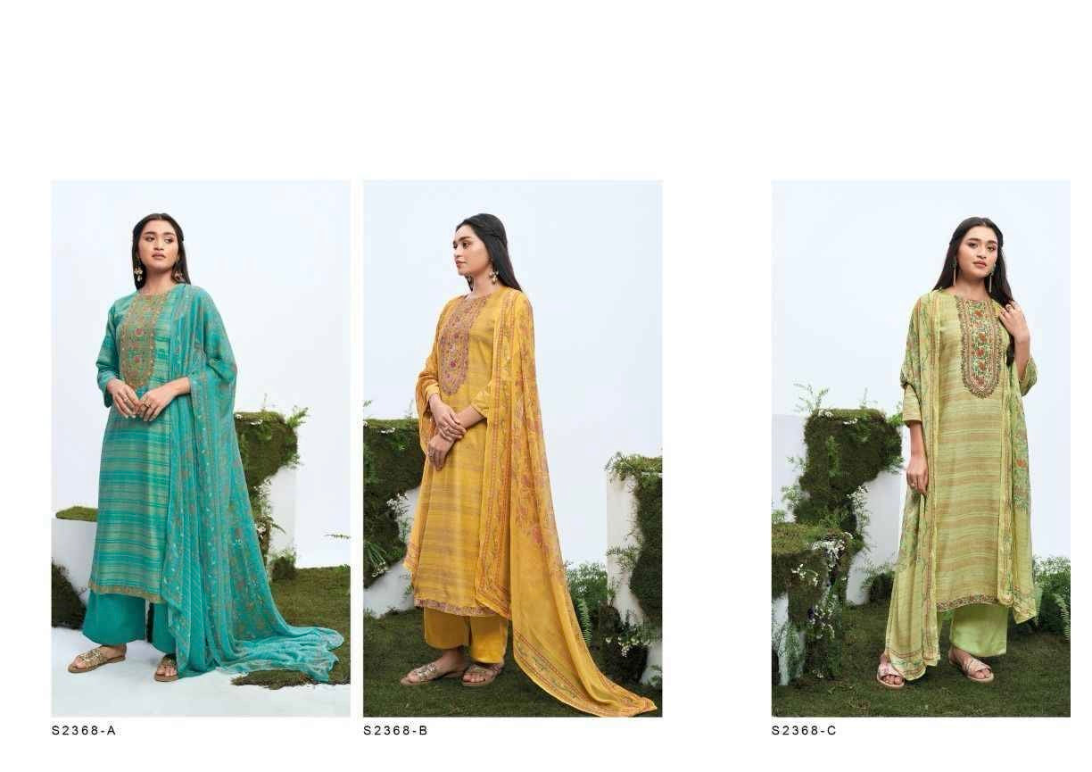 Unstitched Woven Fabric Suit Material with Embroidery, Cotton Silk Bottom and Chiffon Printed Dupatta