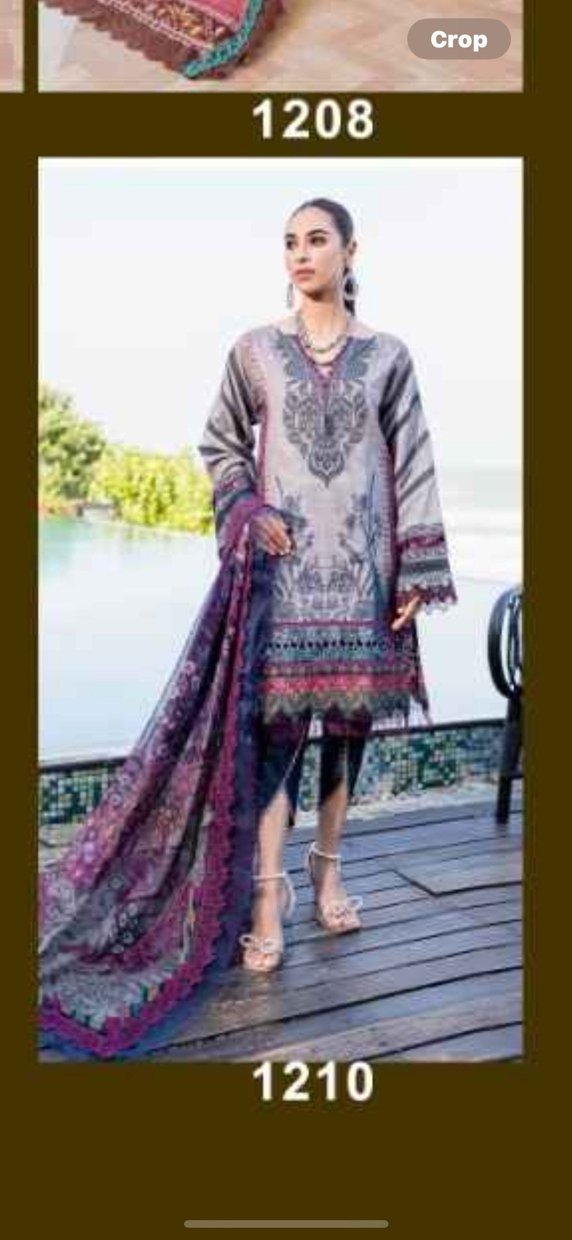 Unstitched Heavy Cotton Printed Dress Material with Mal Mal Dupatta for Women