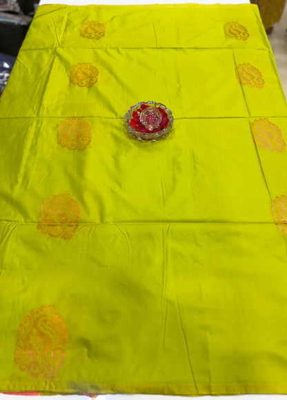 Soft Silk Sarees with Zari Work and Contrast Borders for Women – Festive and Traditional Wear