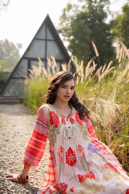 Pure Cotton Kurta Pant Set for Women – Lightweight Daily Wear