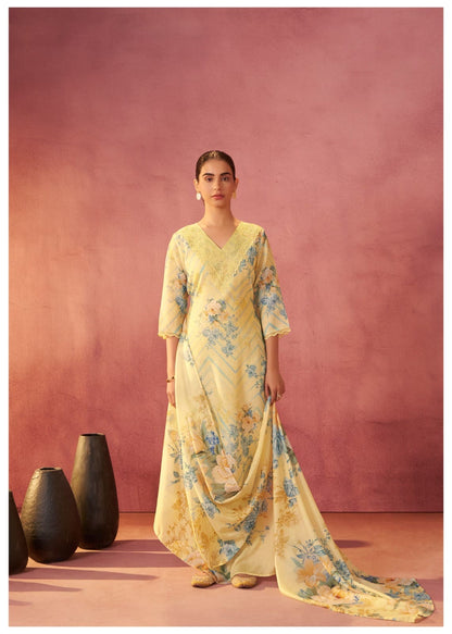 Linen Kurta Pant Dupatta Set for Women – Lightweight and Breathable Ethnic Wear