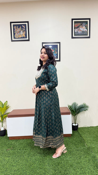 Sapphire Skyline Long Premium Gown