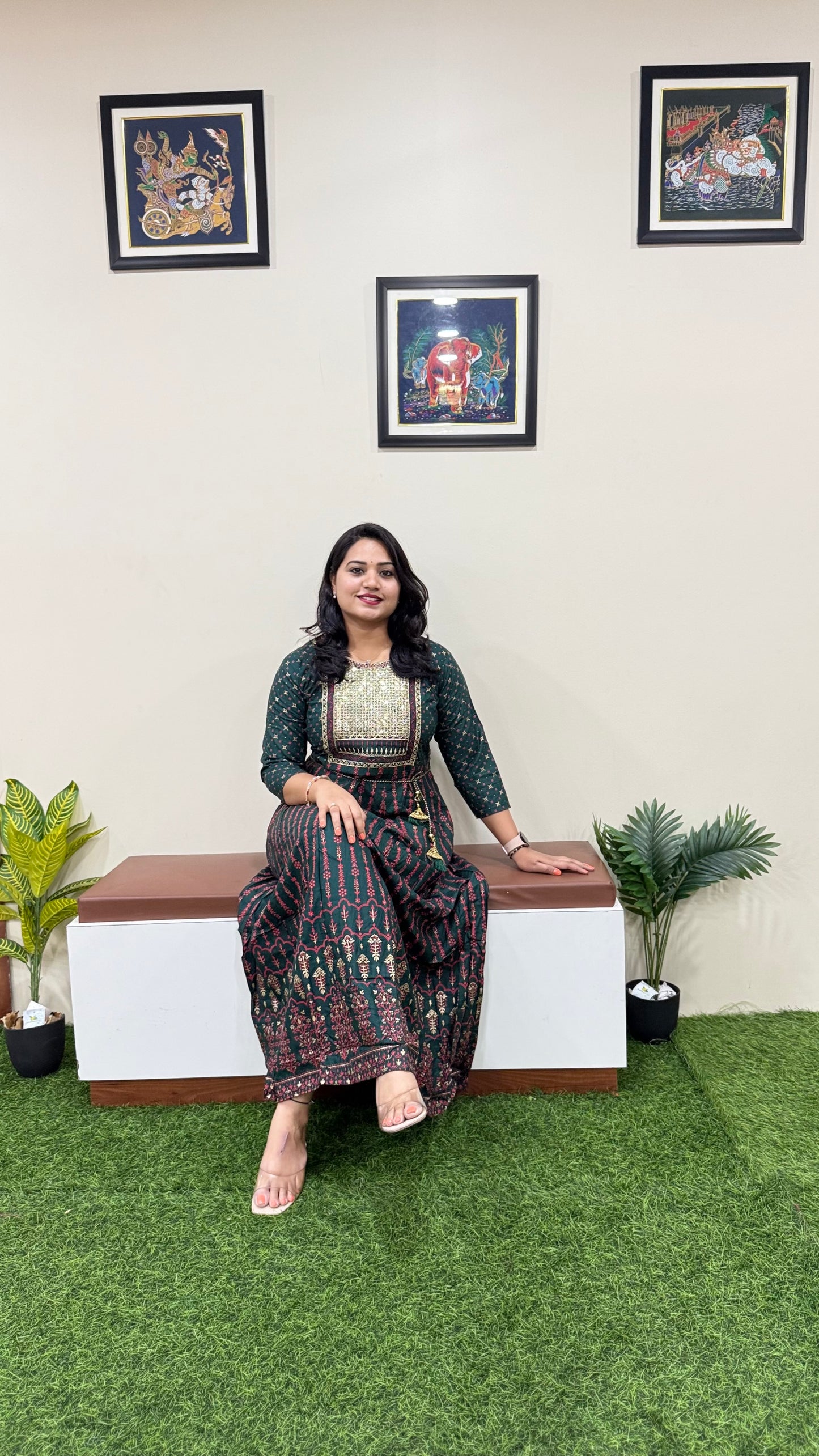 Diwali Night Anarkali Gown- Liva approved