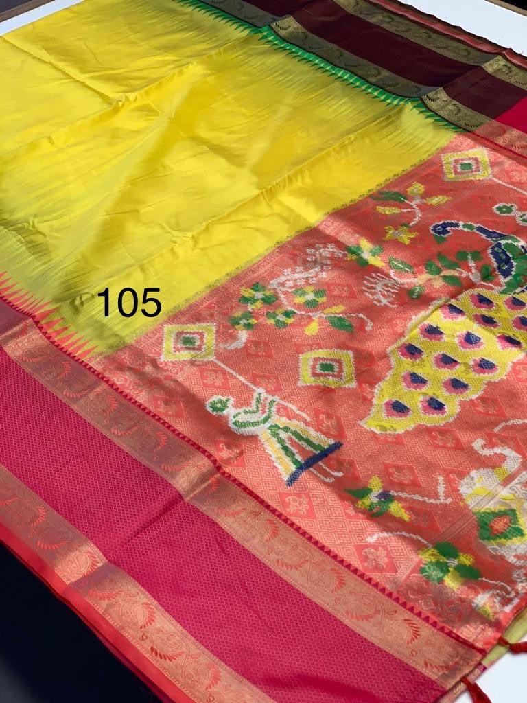 Royal Ikkat Majesty Silk Sarees