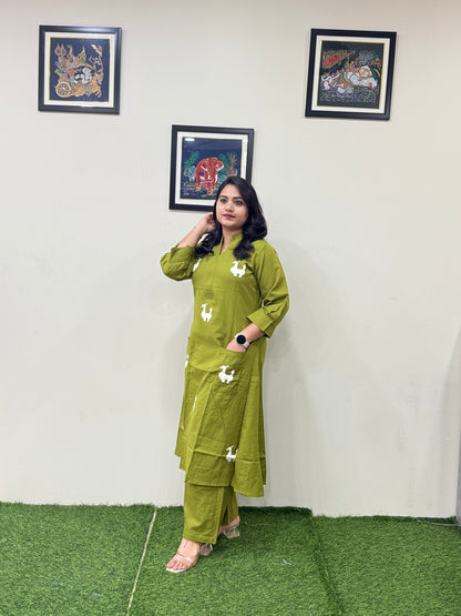 Cotton Flex Co-Ord Set with Smart Tailored Fit – Daily and Office Wear for Women (XL to 3XL)