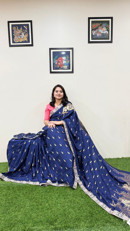 nirvani pure viscose silk saree for women – premium ethnic wear for festive occasions