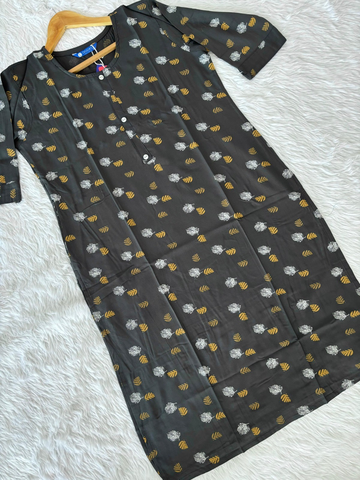 Liva Heavy Rayon Kurti for Women with 3/4th Sleeves – M to XXL