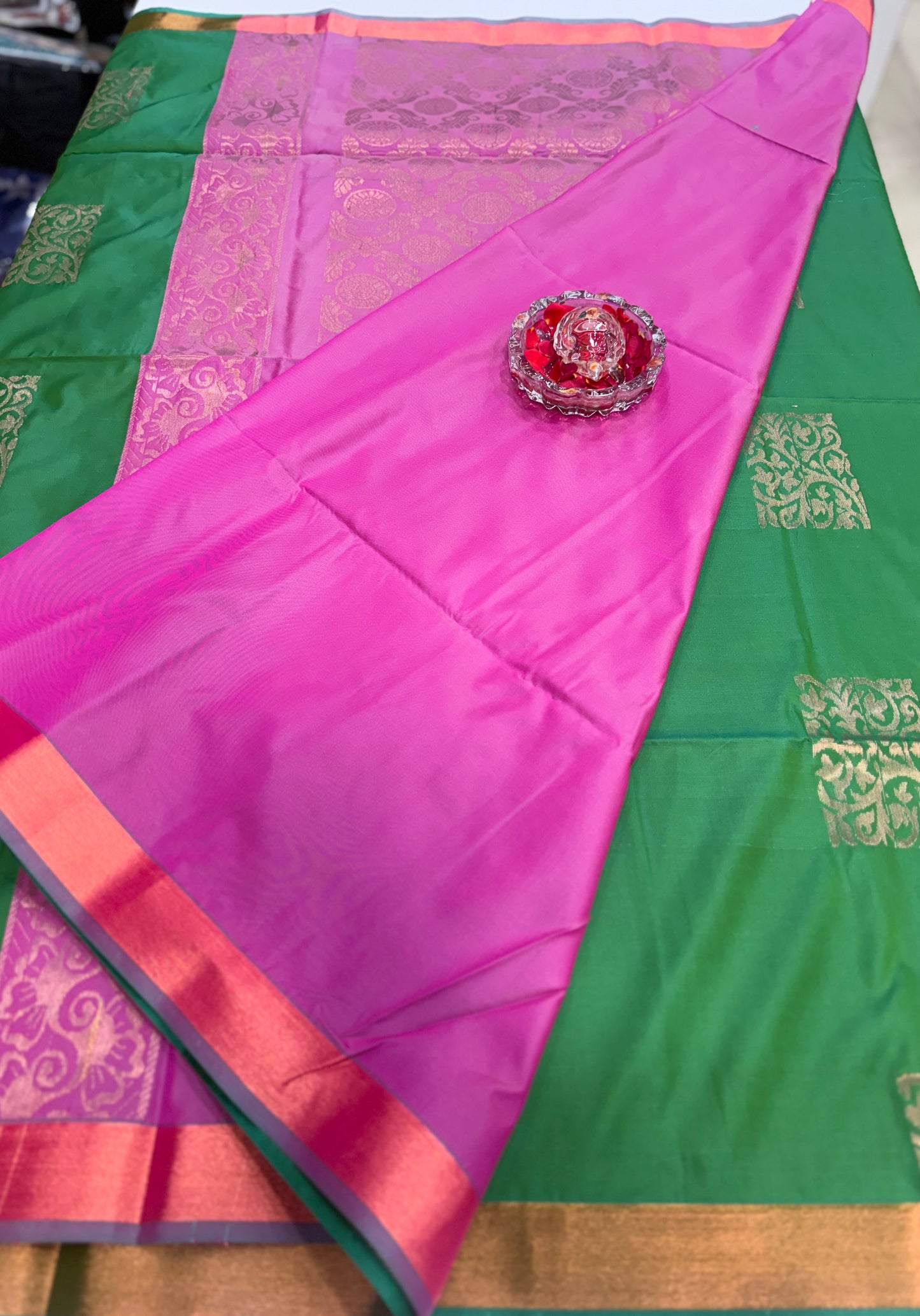 Soft Silk Sarees with Zari Work and Contrast Borders for Women – Festive and Traditional Wear