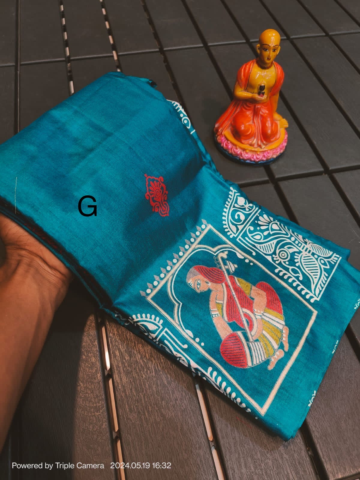 Semi Tussar Silk Saree with Matching Blouse Piece – Elegant Festive and Party Wear