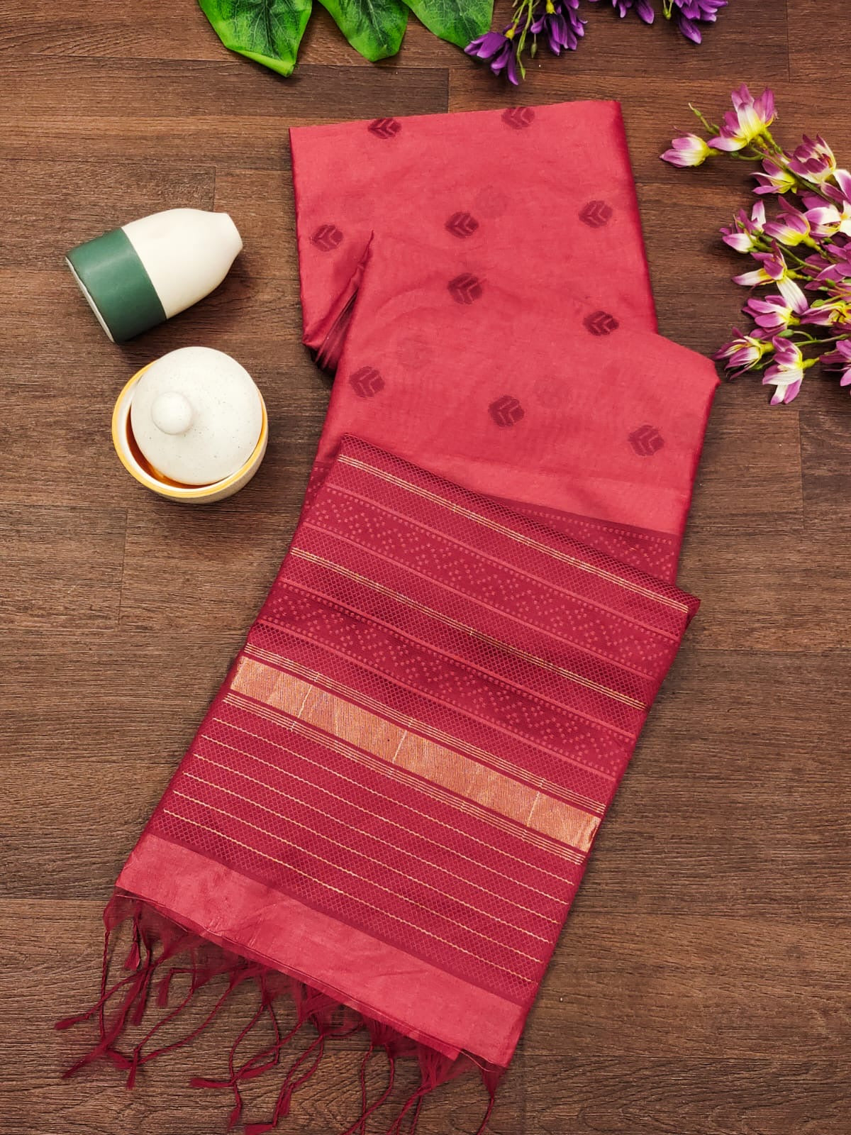 Regal Elegance Kaadi Raw Silk